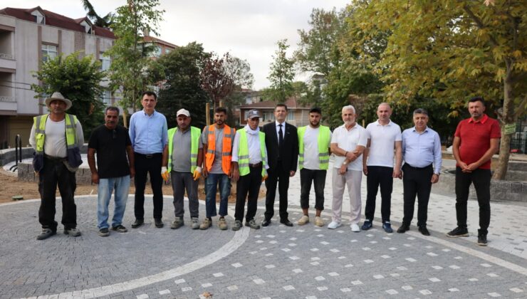 Alemdağ’da Park Çalışmaları Hızla İlerliyor