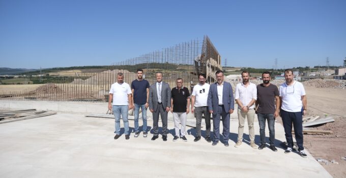 Başkan Vekili Lütfü Obuz Asfalt Plent Tesisindeki Çalışmaları İnceledi