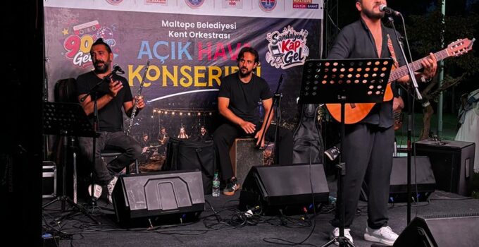 Maltepe’de Açık Hava Konserleri Büyük Coşkuyla Devam Ediyor