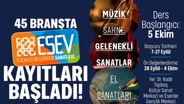 ESEV’de Yeni Dönem Heyecanı Başlıyor