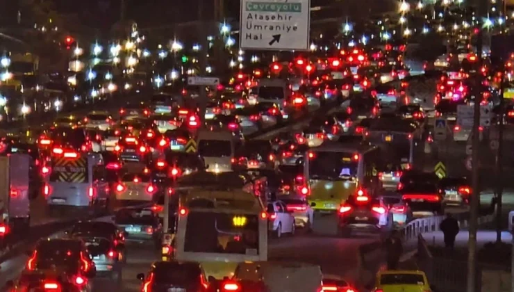 İstanbul Trafiğinde Yoğunluk Yeniden Gündemde