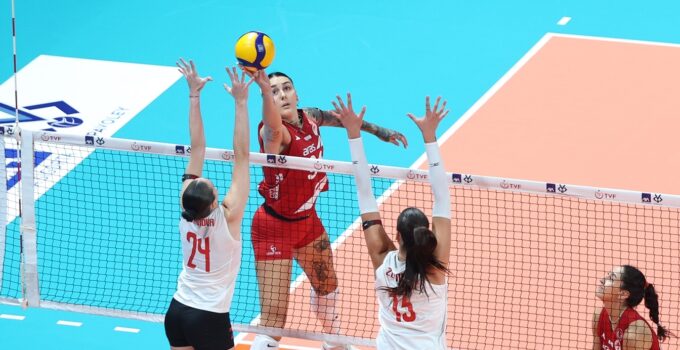 Kadınlar Kupa Voley’de İstanbul Etabı Devam Ediyor