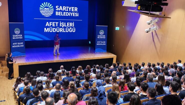 Sarıyer Belediyesinden Afet Eğitimi Seferberliği