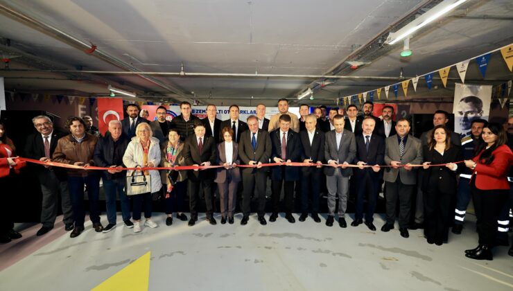 4 Yeni İSPARK Zemin Altı Otopark Hizmete Açıldı
