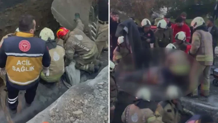 Bayrampaşa’da Yol Çöktü: Göçük Altında Kalan İşçi Hayatını Kaybetti