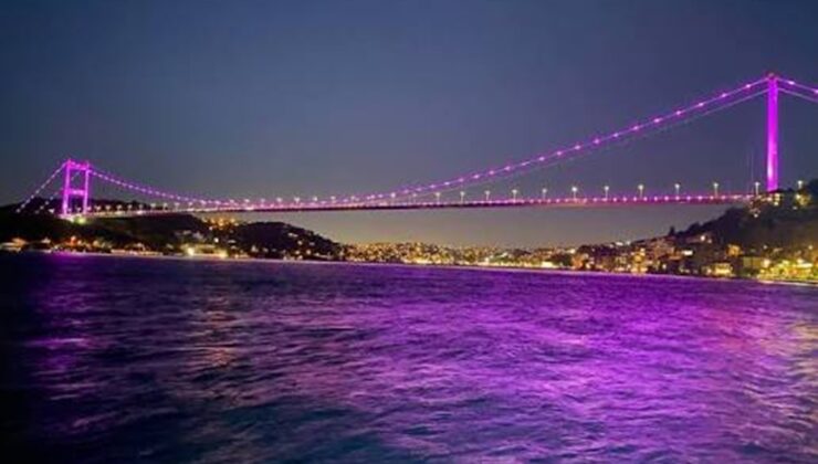 Boğaz Pembe Işıklarla Aydınlandı: Ekim Ayında Erken Teşhis Çağrısı