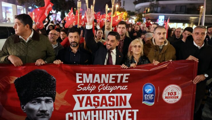Eyüpsultan’da Cumhuriyet’in 103. Yıl Coşkusu