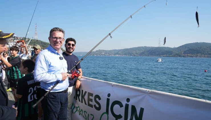 Sarıyer’de Kalp Sağlığı İçin Olta Attılar