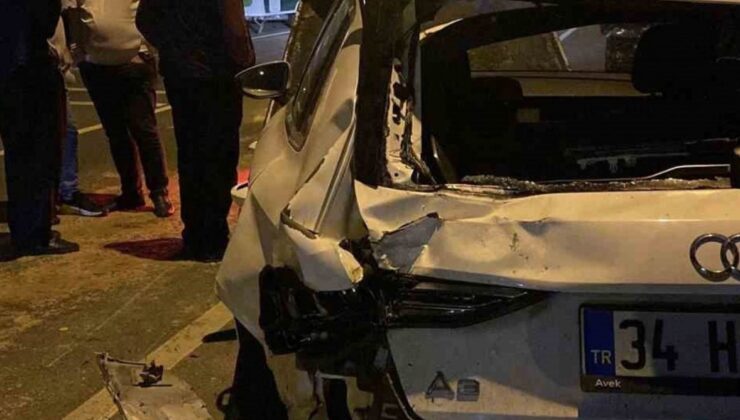 Sarıyer’de Otomobil Park Halindeki 6 Araca Çarptı: 3 Yaralı
